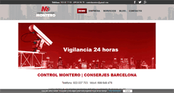 Desktop Screenshot of controlmontero.com